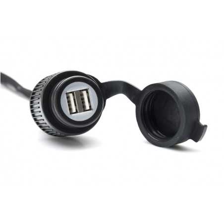 SW-MOTECH double usb connector with cable 2.000 MA 12 V 2.000 MA 12 V EMA0010711300