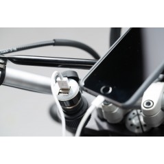 SW-MOTECH Kit eléctrico universal con adaptador usb M8 M10 EMA0010720001B