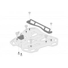 SW-MOTECH Kit adapters for luggage rack ADVENTURE-RACK SHAD ADVENTURE-RACK SHAD GPT0015235700B