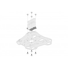 SW-MOTECH Kit adapters for luggage rack ADV TOP-RACK ROTOPAX ADV TOP-RACK ROTOPAX GPT0015235900B