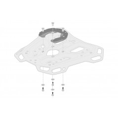 SW-MOTECH Anillo de deposito para portaequipajes PRO ADVENTURE-RACK GPT0015236100B