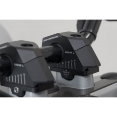 SW-MOTECH Acercador elevador manillar de moto variable Ø22 H25 MM 5/10/15/20/25/30 LEH0003930000B