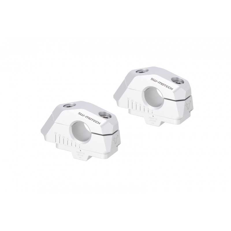 SW-MOTECH Acercador elevador manillar de moto variable Ø22 H25 MM 5/10/15/20/25/30 LEH0003930000S