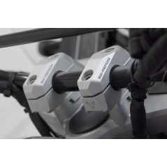 SW-MOTECH Acercador elevador manillar de moto variable Ø22 H25 MM 5/10/15/20/25/30 LEH0003930000S