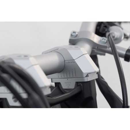 SW-MOTECH Acercador elevador manillar de moto variable Ø28 H28 MM. 5/10/15/20/25/30 MM LEH0003931000S
