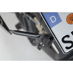 SW-MOTECH Antirrobo para soportes laterales con 2 cerraduras y llaves PRO QUICK-LOCK QLS0009510001B