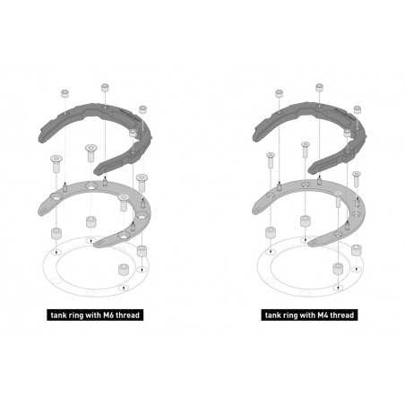 SW-MOTECH Deposit ring for deposit bags PRO PRO TRT0078710600B