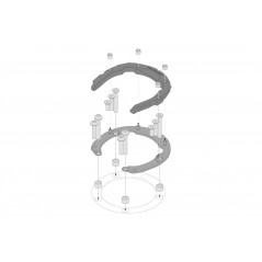 SW-MOTECH Anillo de deposito para bolsas depostio PRO TRT0078712500B