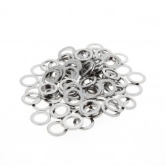 BIHR Arandelas de aluminio 8 X 12 1.0 MM 650040