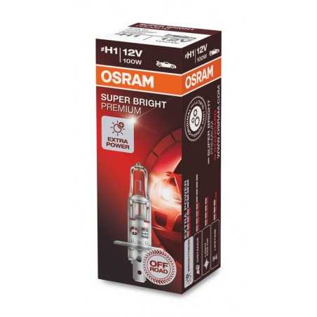 OSRAM Bombilla halogena SUPER BRIGHT H1 12V/55W - X1 1114476
