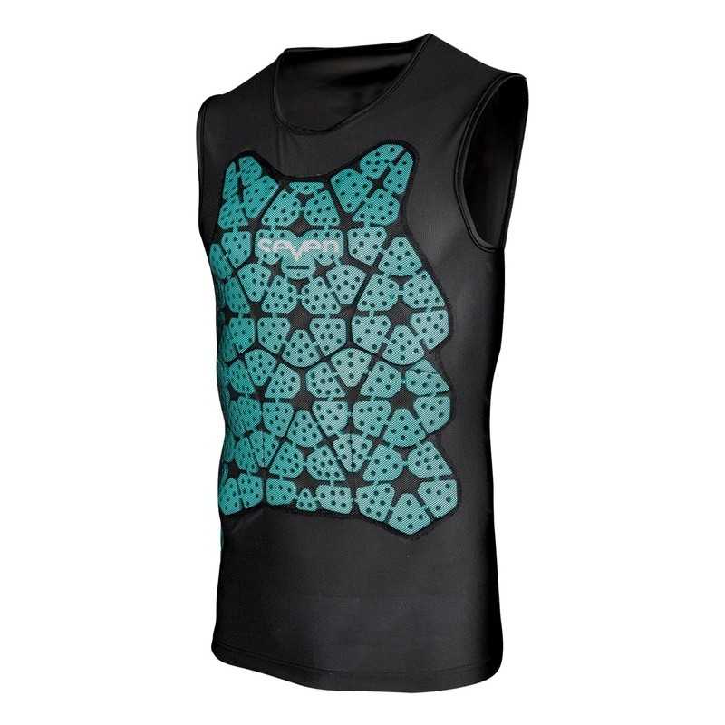 SEVEN Sleeveless motocross jersey with protection FUSION ROOST 8007644001VAR