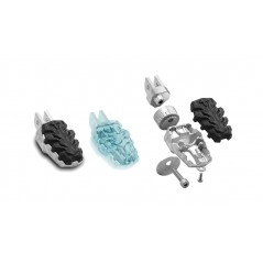 SW-MOTECH Set of stainless steel footrests EVO EVO FR0011210000