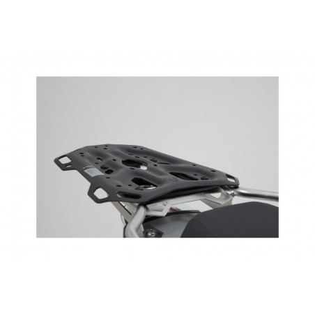 SW-MOTECH Aluminum motorcycle trunk + luggage rack + padlocks TRAX ADV - ADVENTURE-RACK TRAX ADV - ADVENTURE-RACK GPT07904700VAR