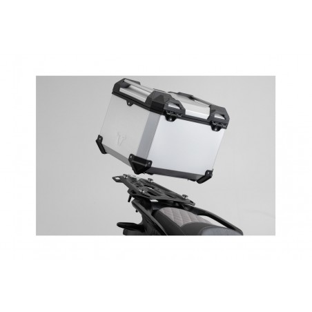 SW-MOTECH Aluminum motorcycle trunk + luggage rack + padlocks TRAX ADV - ADVENTURE-RACK TRAX ADV - ADVENTURE-RACK GPT1190700VAR