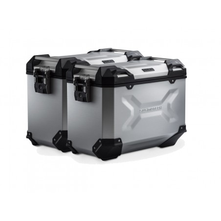 SW-MOTECH suitcase system 45/45 L TRAX ADV PLATEADO 4052572245316