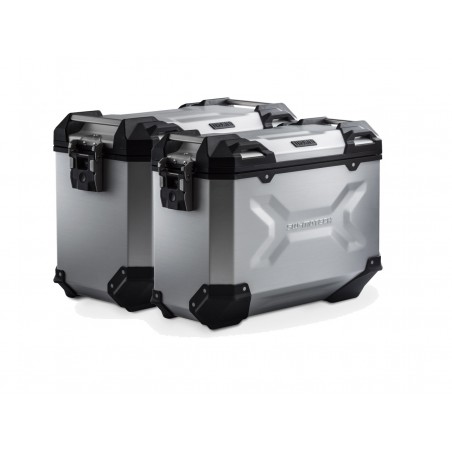 SW-MOTECH suitcase system 37/45 L TRAX ADV PLATEADO KFT0204970/S