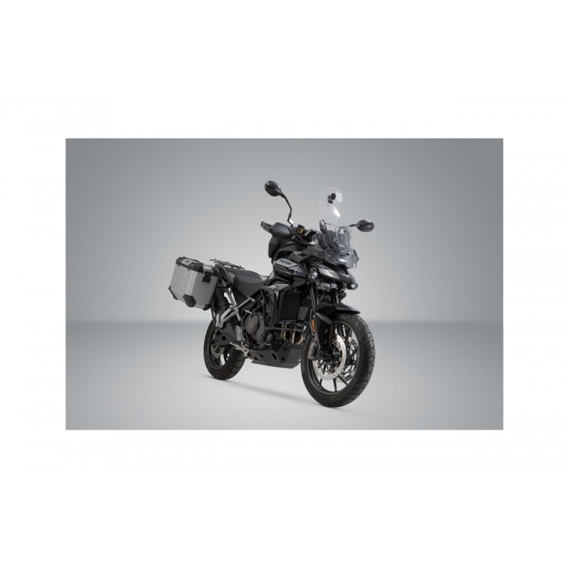SW-MOTECH suitcase system TRAX ADV PLATEADO 45/37 L KFT1195372/S