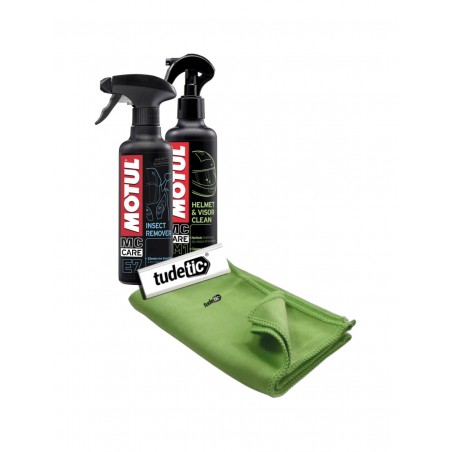 TUDETIC Insect remover cleaner + Hull and screen cloth MC CARE E7 - M1 HELMET VISOR CLEAN 0,25L KT-7