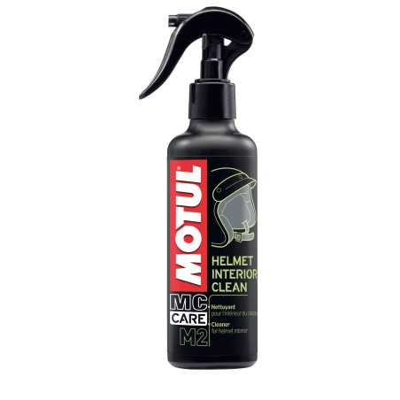 TUDETIC - Kit 3x Limpiador y Desinfectante + Trapo M2 HELMET INTERIOR CLEAN KT-105