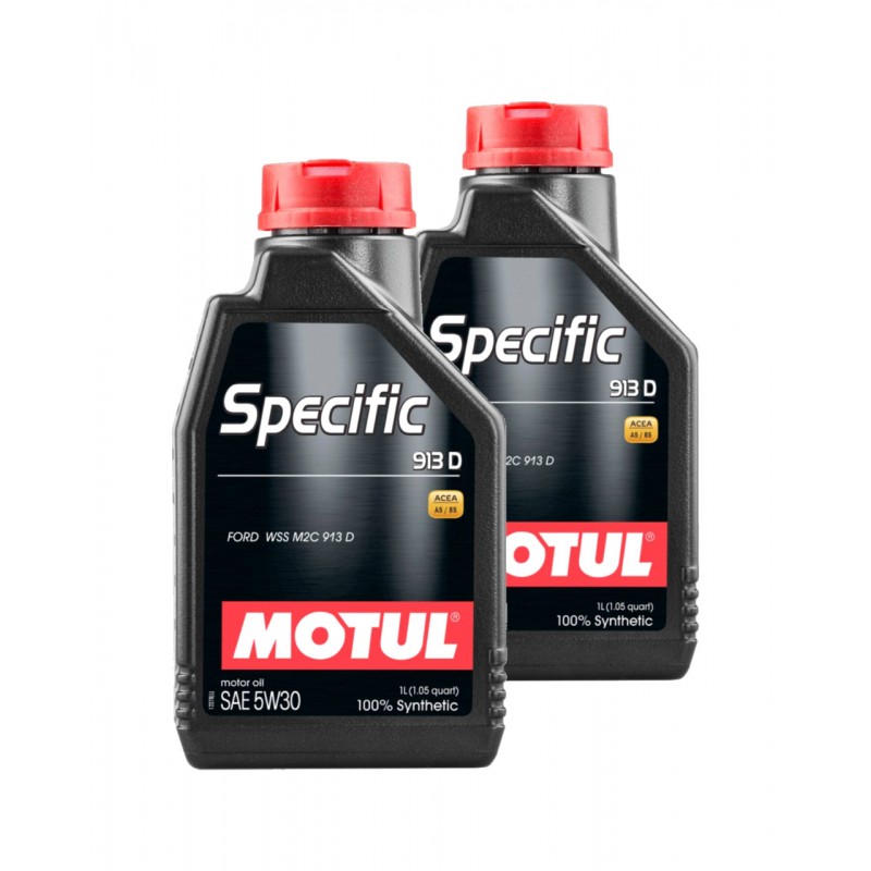 TUDETIC 2x Engine oil FORD 913D 5W30 1L KT-13