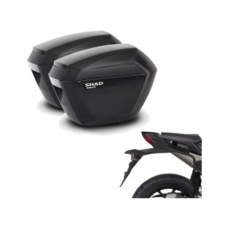 TUDETIC Side cases + Hardware SH23 - 3P SYSTEM KT-19