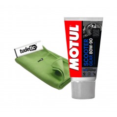 TUDETIC Gearbox oil + rag SCOOTER GEAR 80W90 KT-31