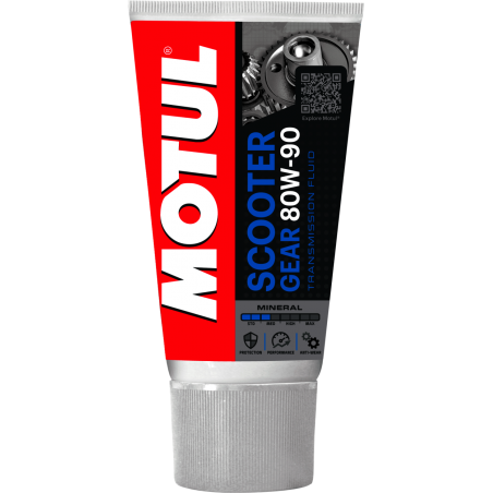 TUDETIC Kit of 4x Gearbox Oil + Scooter Gear Cloth 80W90 KT-34