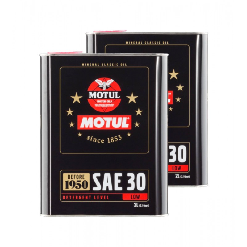 TUDETIC 2x Aceite de motor SAE 30 (CLASSIC) 2L KT-68