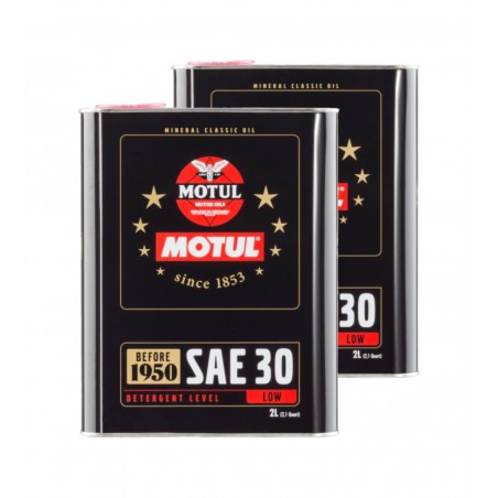 TUDETIC 2x Aceite de motor SAE 30 (CLASSIC) 2L KT-68
