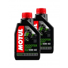 TUDETIC 2x Engine oil 4T SCOOTER EXPERT 10W40 1L KT-82