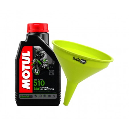 TUDETIC Lubricating oil + Funnel 510 2T 1L KT-87