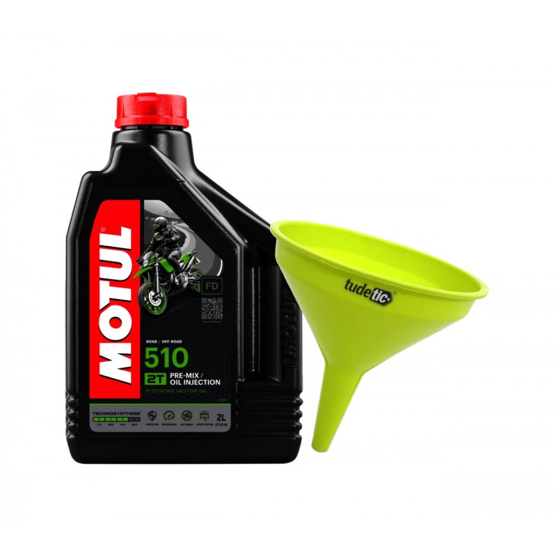 TUDETIC Engine oil + Funnel 510 2T 2L KT-96