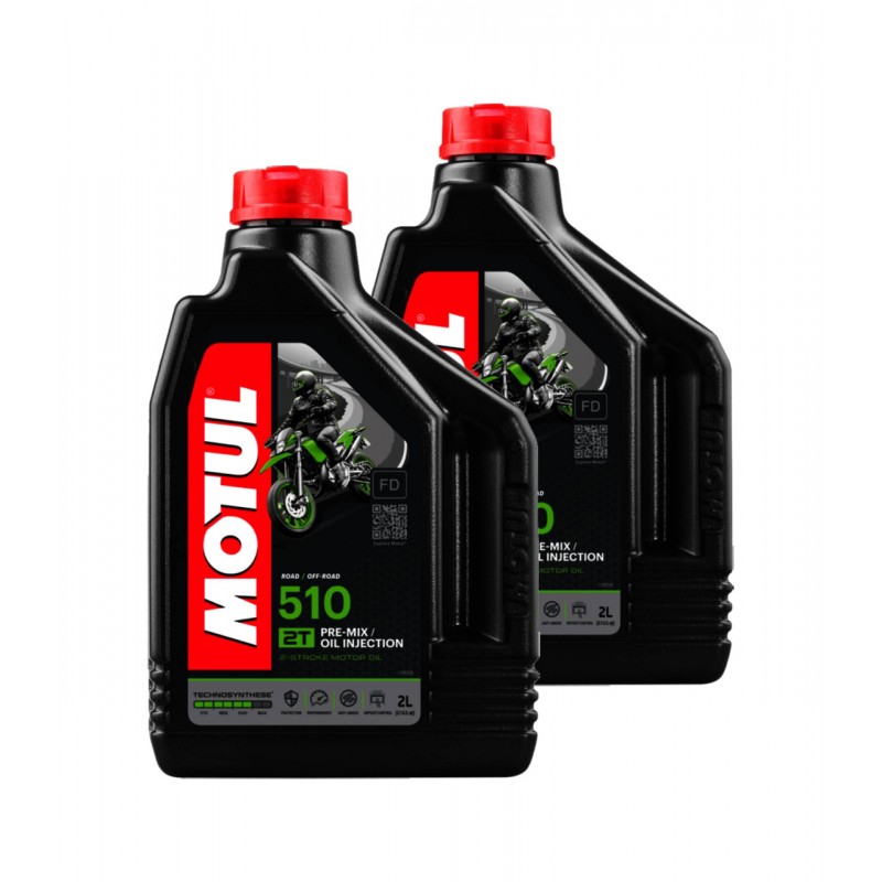 TUDETIC 2x Engine oil 510 2T 2L KT-98
