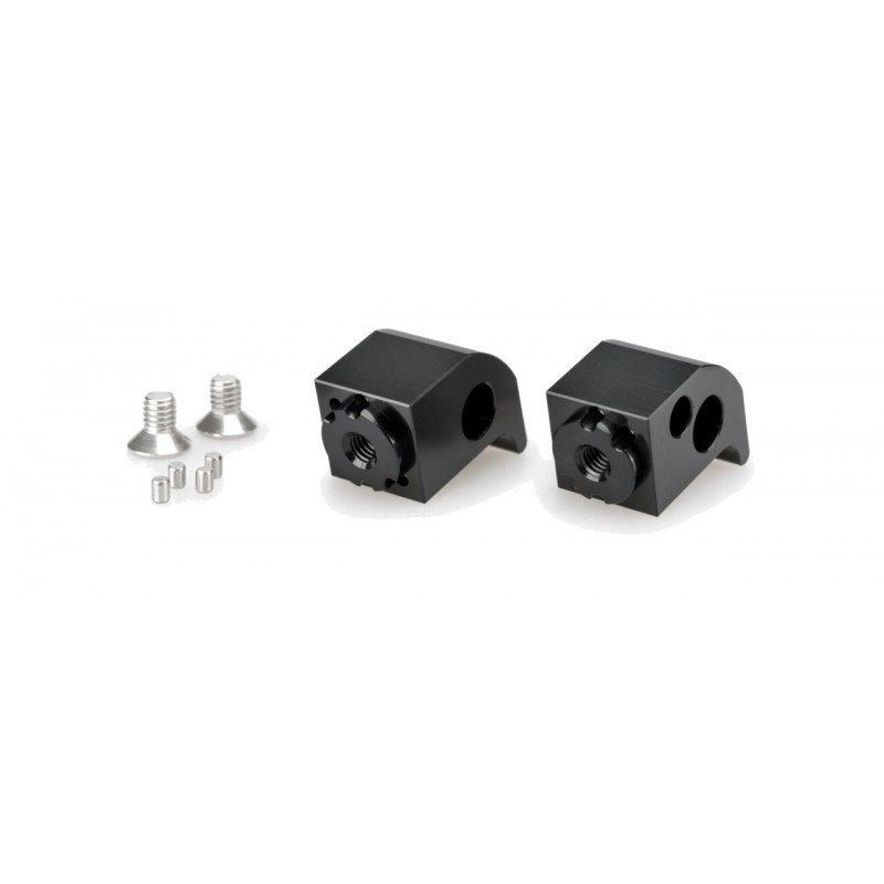 PUIG Set of right / left adjustable rider footpegs adapter fittings 20446