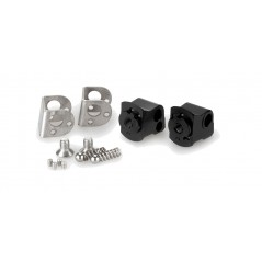 PUIG Set of adjustable upper right / left passenger footpegs adapter fittings 20455