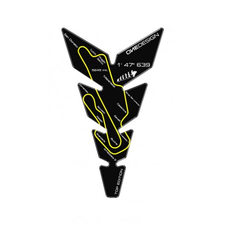 PUIG Protector de deposito SKULL MUGELLO 20597