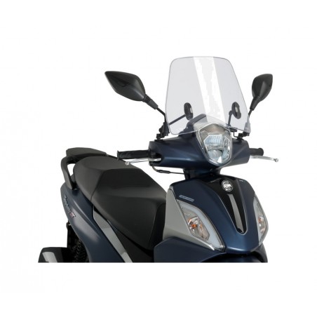 PUIG Windshield screen dome for motorcycle TRAFIC 20825VAR
