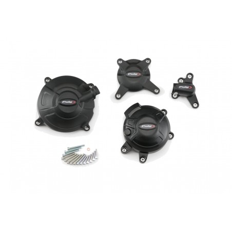 PUIG Kit 4 tapas protector de motor para 20990