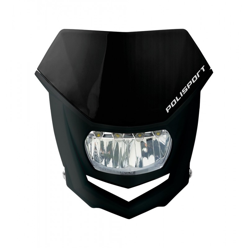 POLISPORT Careta de moto con faro LED 1086668008