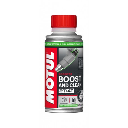 MOTUL Engine cleaner octane improver additive BOOST AND CLEAN SCOOTER 100 ML (24UD) 110879