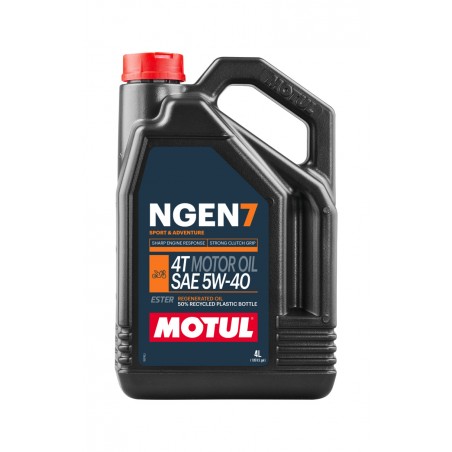 MOTUL Aceite lubricante motor moto NGEN 7 5W40 4T 4L (NEW 7100) (4UD) 111827