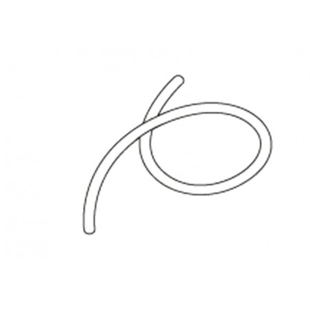 SHAD Motorcycle rear trunk gasket Ø5 1530 MM BLACK 202467_4R