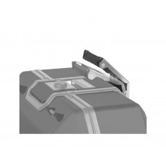 SHAD Completely black metallic motorcycle rear trunk TR55 TERRA PURE D0TR55200B