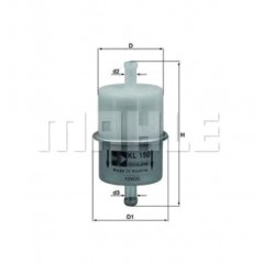 JMP FILTER, GASOLINE MAHLE MOTO GUZZI 8 MM KL150 52400021