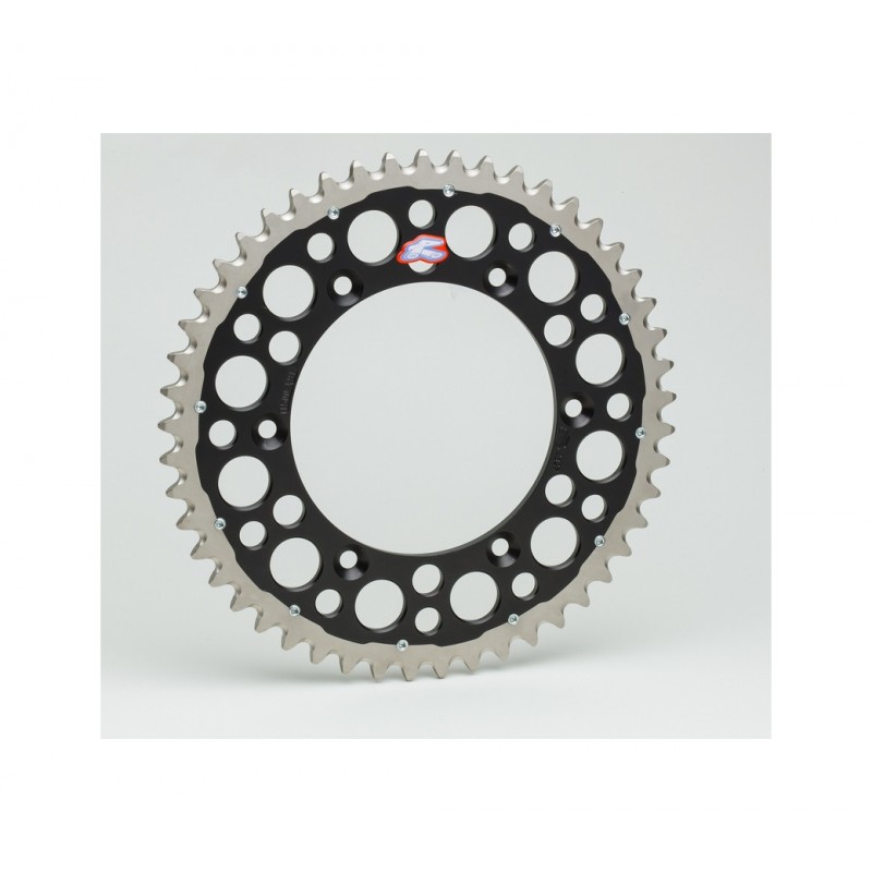 RENTHAL Ultralight double ring aluminum rear sprocket HARD 1230 - 520 1075609002