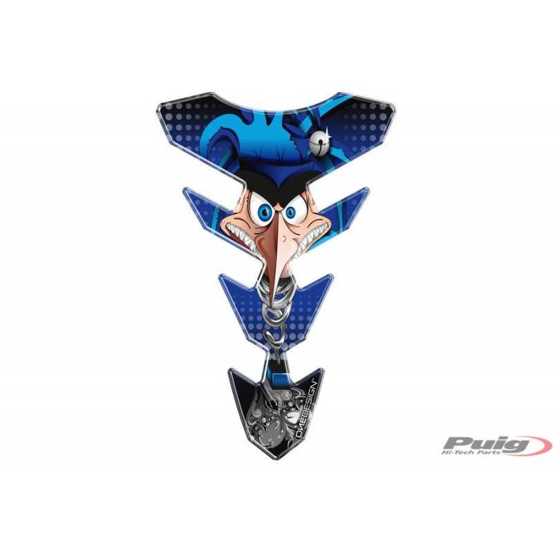 Tank protective adhesive sticker joker