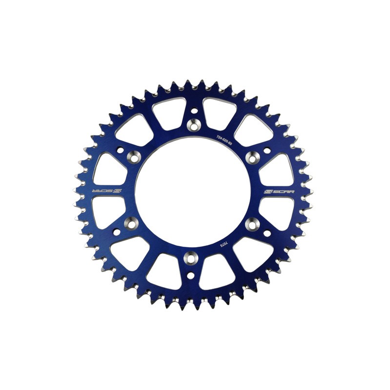 SCAR Corona de transmision trasera autolimpiable ultraligera aluminio SRS630 - 520 1096637004