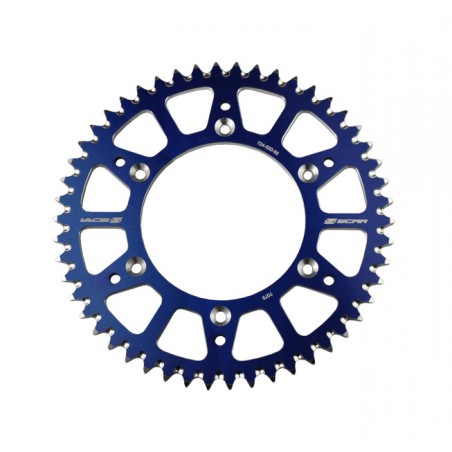 SCAR Ultralight aluminum self-cleaning rear drive sprocket SRS630 - 520 1096637004