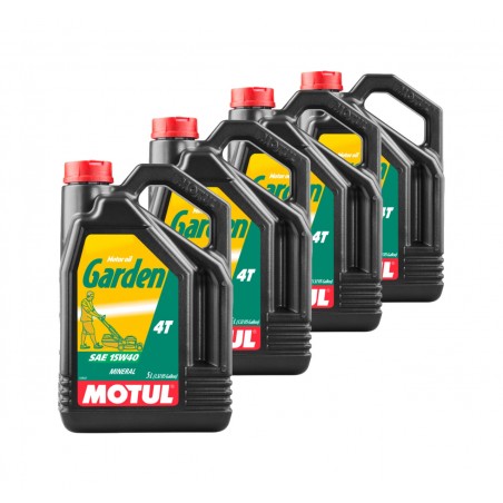 TUDETIC 4x engine oil kit GARDEN 4T 15W40 2L KT-168