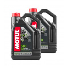 TUDETIC Kit de 2x aceite motor 510 2T 4L KT-198